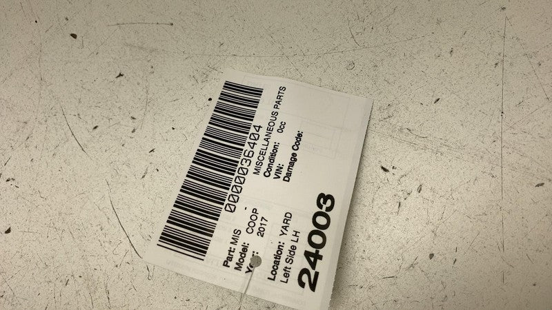 ⭕ 2016-2019 Mini Cooper S Rear Driver Side Door Chrome Trim Molding Le