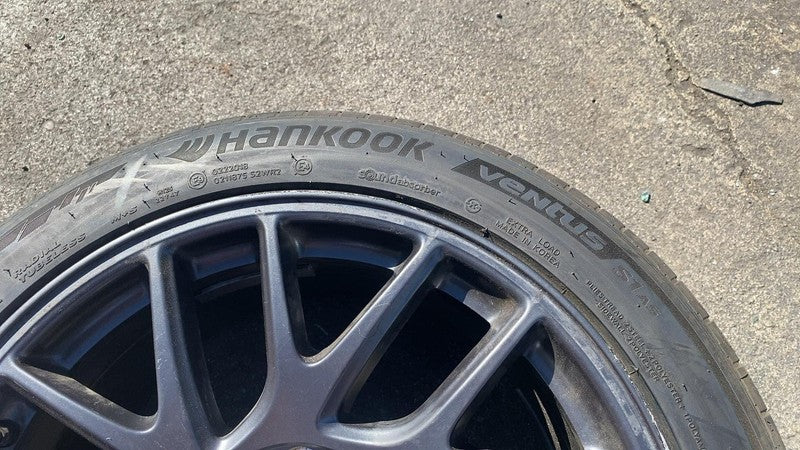 ⭕24 Tesla Model 3 Wheel Rim 18x8.5J +38MM w/ Hankook Tire 235/45R18 13