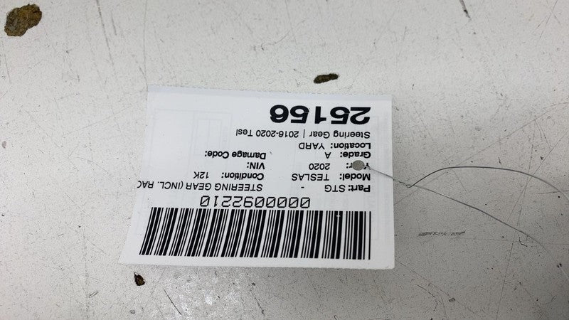 16-25 Model S Power Steering Gear Rack & Pinion w/ Tie Rod End Link 10