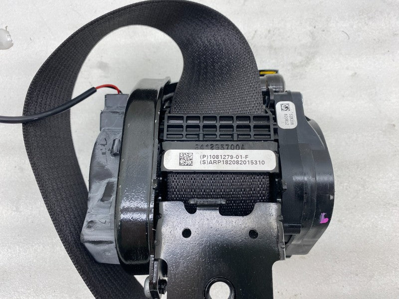 108127901F ⭕ 2017-2023 Tesla Model 3 Front 1st Row Seat Belt & Retractor Right 1081279-01-F