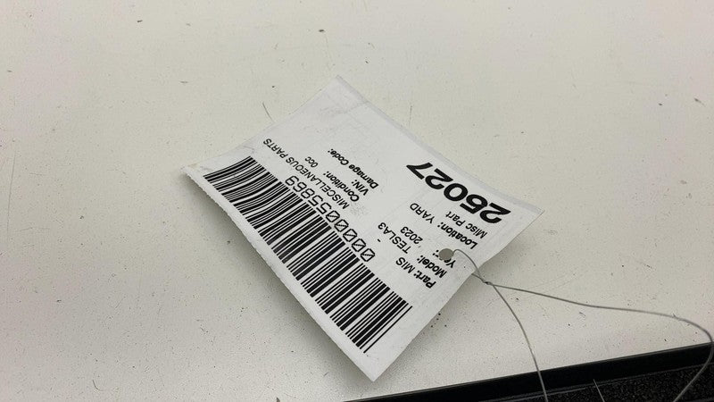 2017-2023 Tesla Model 3 Left B-Pillar Applique Glass Trim Molding w/ C