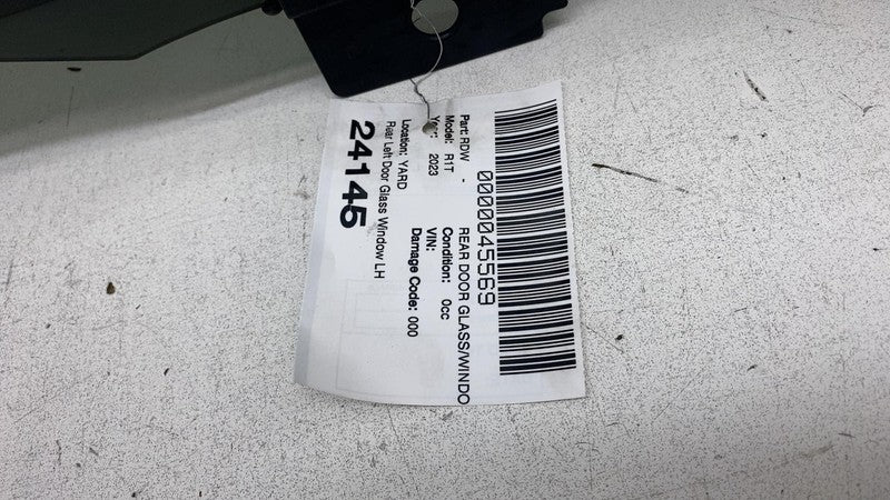 E2 43R-0115131 ⭕ 2022-2024 Rivian R1T Rear Driver Side Door Glass Window Left LH E243R-0115131