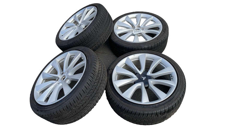 ⭕2021-2023 Tesla Model 3 SET of 4 Wheel Rim 19x8.5J + 40MM w/ Tire 10