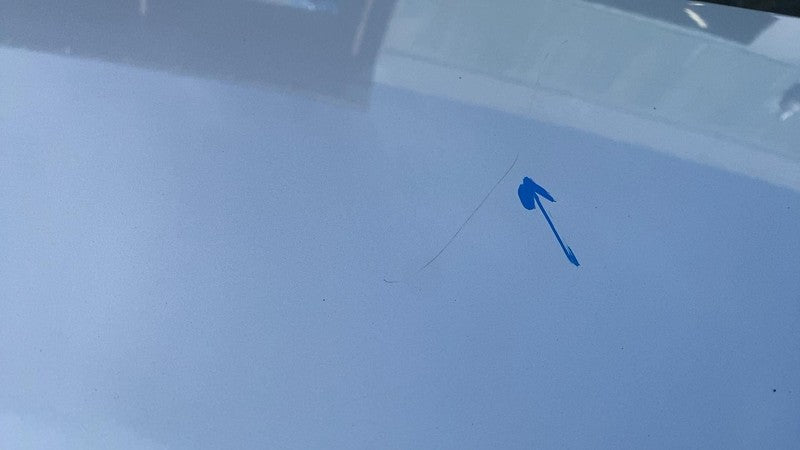 2011-2014 Porsche Cayenne Front Bonnet Hood Shell Panel Cover Assy Silver - LX7W