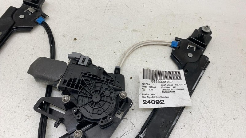 102882100F ⭕ 2016-2020 Tesla Model X Rear Side Window Regulator & Motor Right 1028821-00-F