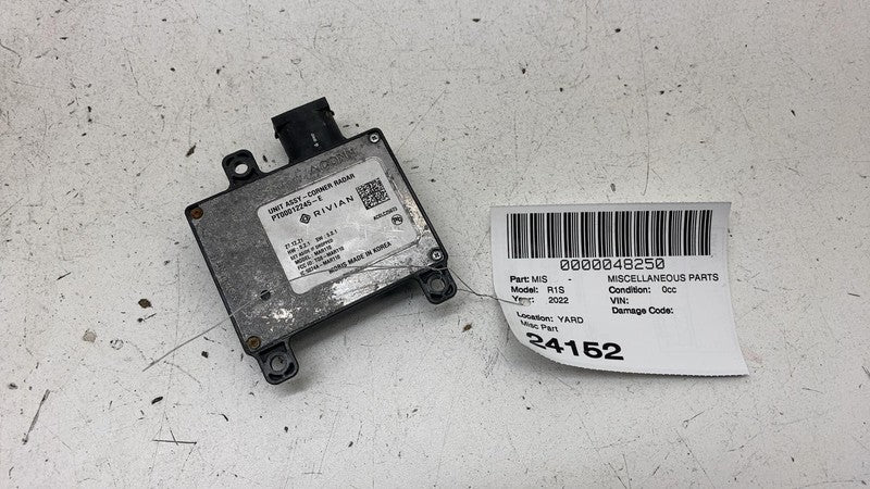 PT00012245E 2022 2023 2024 Rivian R1T R1S Rear Left or Right Blind Spot Radar Sensor Module