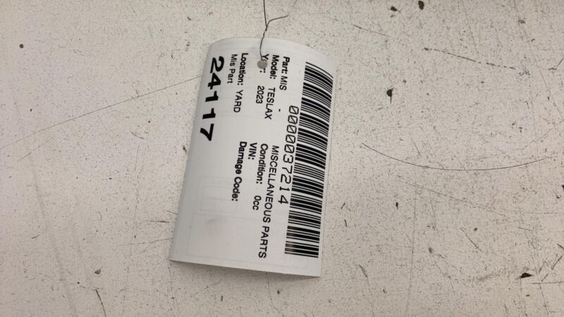 110513200F ⭕ 21-24 Tesla Model X MX Rear Left Side Door Sill Spine Panel Cover 1105132-00-F