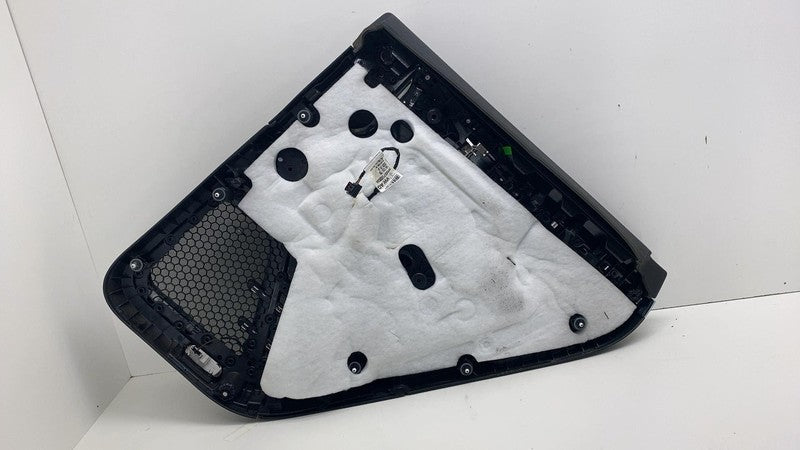 2011-2018 Porsche Cayenne S Rear Left Interior Door Panel Trim Cover Black OEM