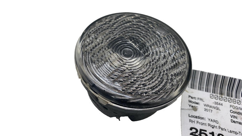 55077884AD ⭕ 14-18 Wrangler Front Right Side Marker Corner Turn Signal Park Lamp 68200290AA