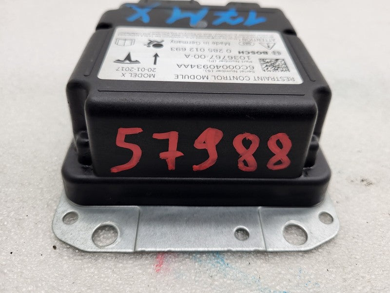 1036767 00 A 16-20 Model X Safety Restraint Control Module ECU Sensor Crash Data 1036767-00-A
