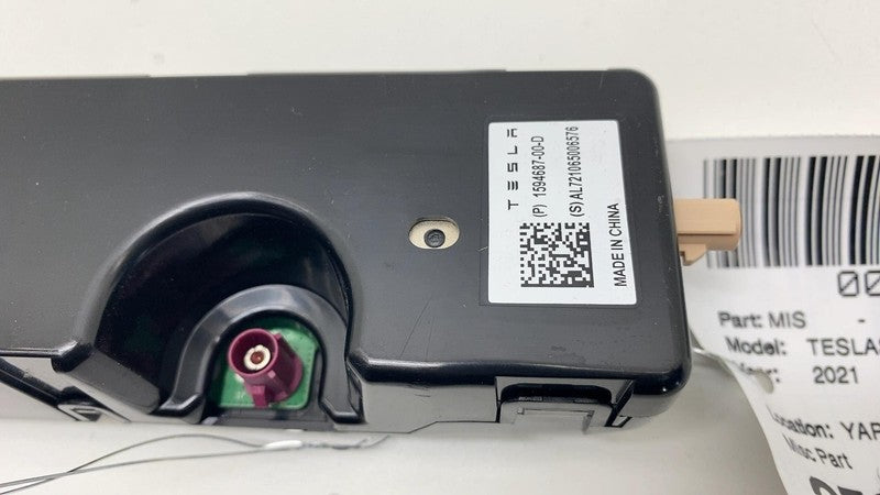 1594687 00 D 2021-2024 Tesla Model S X Wi-Fi Bluetooth Antenna Control Module Unit Assembly