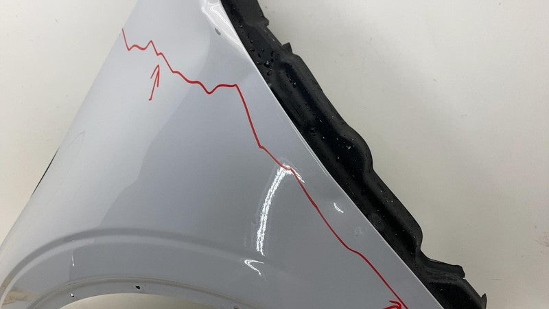 ⭕ 2021-2025 Polestar 2 Front Driver Side Fender Shell Panel Left LH Silver - 729