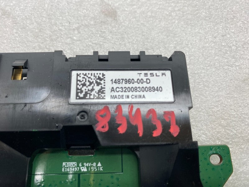 1487960 00 D ⭕ 17-23 Model 3 Y Rear Center Console Back USB Port Switch Type C 1487960-00-D
