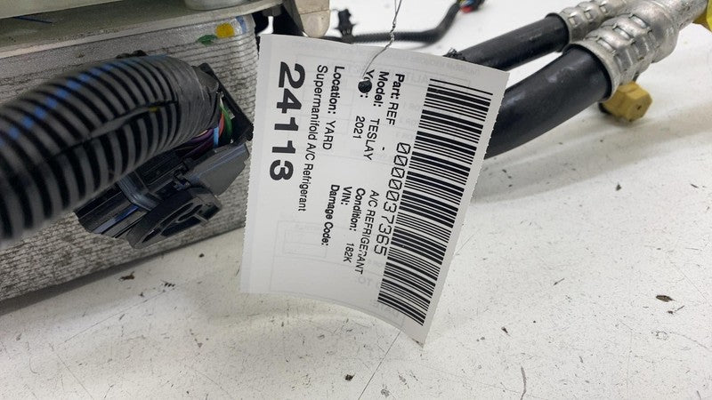 2020-2024 Tesla Model Y Supermanifold Refrigerant Chiller w/ Coolant Reservoir