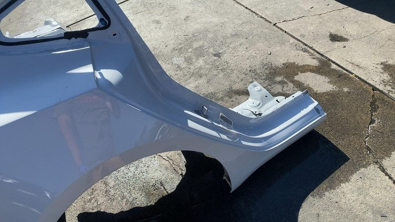 ⭕ 21-23 Tesla Model 3 Rear Right Quarter Panel Structural Frame Cut White - PPSW