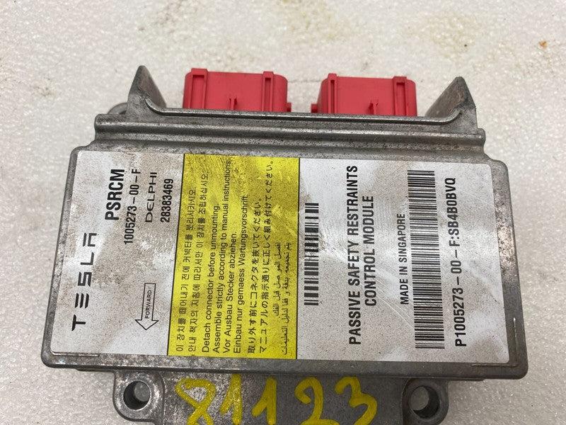 1005273 00 F ⭕ 2012-2015 Tesla Model S Passive Safety Restraints Control Module 1005273-00-F