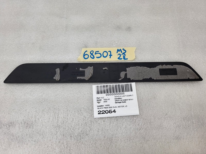 150476300C ⭕17-23 Model 3 Front Left or Right Lower Door Sill Scuff Plate Trim 1504763-00-C