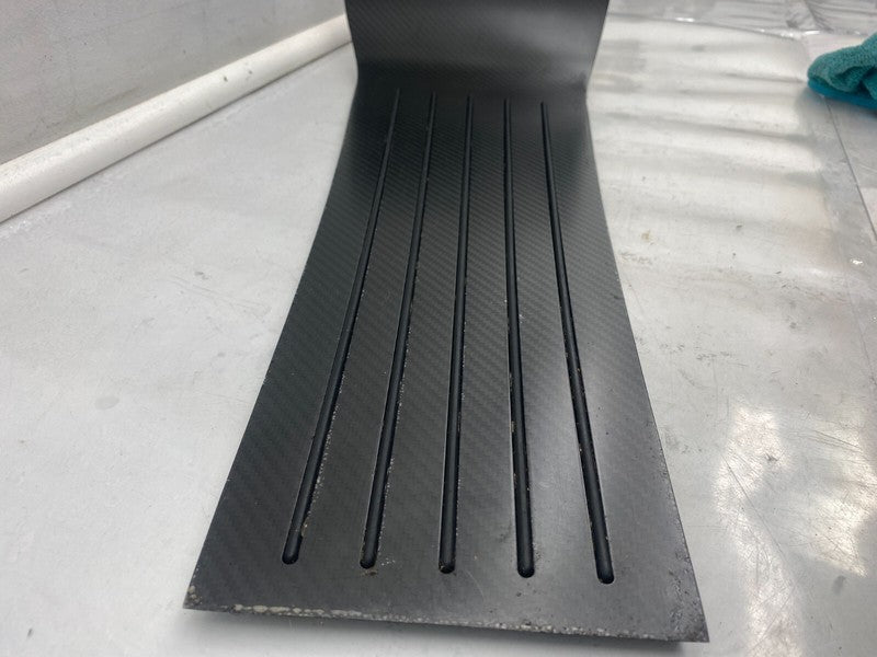 1002362 00 C 12-20 Model S Center Console Floor Finisher Rubber Mat & Cup Holder 1002362-00-C