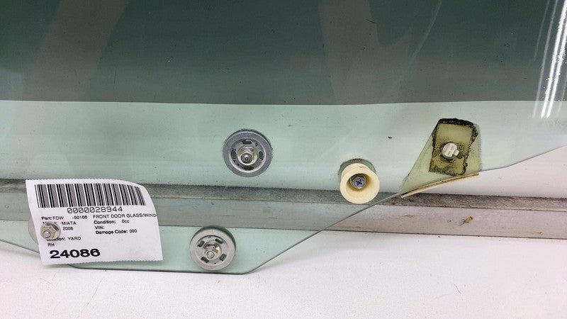 ⭕ 2006-2015 Mazda MX-5 Miata Front Passenger Door Glass Window Assembly Right