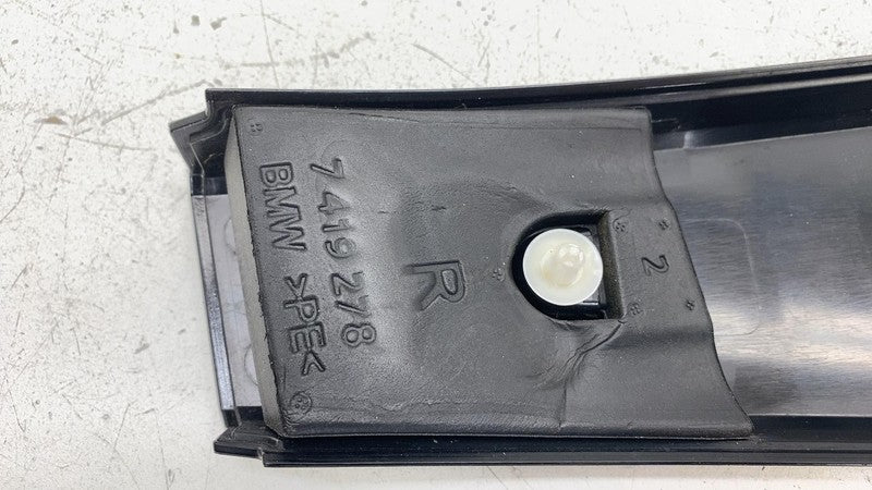 7322518 ⭕14-19 Mini Cooper S Passenger Exterior Column B-Pillar Cover Trim Right 7419278
