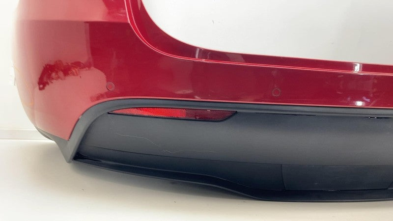 149400600B ⭕ 2020-2022 Tesla Model Y Rear Bumper Cover w/ Park Sensor Red PPMR 1494006-00-B