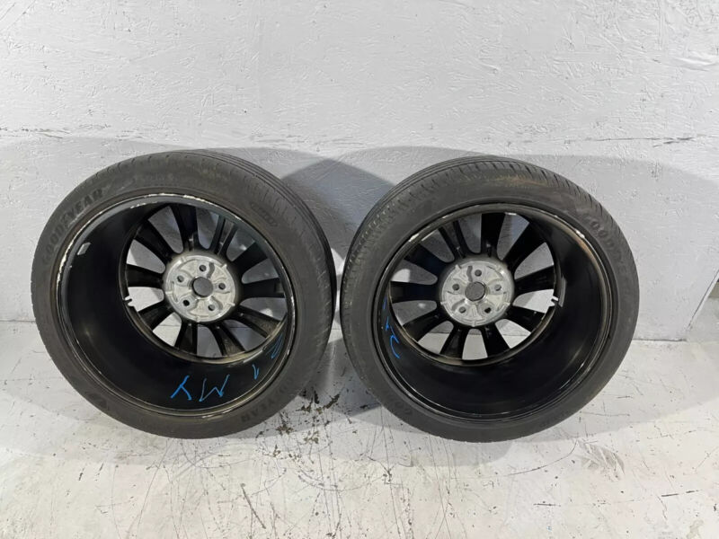 2020-2024 Tesla Model Y Pair of Induction Wheel Rim 20X9.5 ET45 + Tire 255/40R20