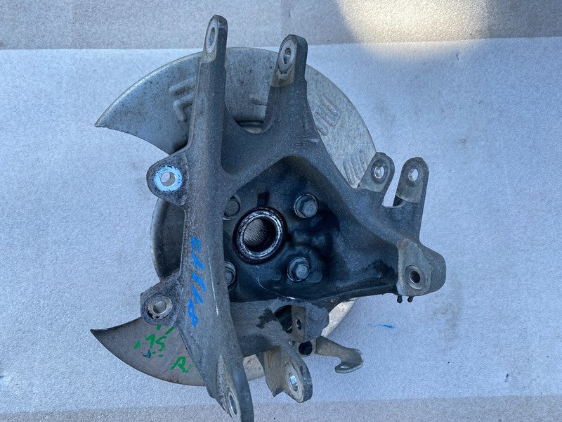 107216100A ⭕ 16-20 Model S X Rear Right Spindle Knuckle w/ Wheel Hub & Shield 1072161-00-A