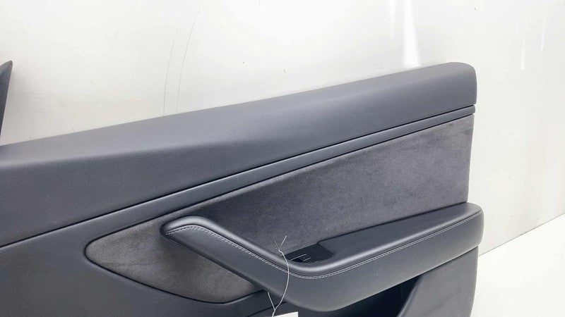 ⭕ 17-20 Tesla Model 3 Front Right Interior Door Panel Trim Card OEM 10