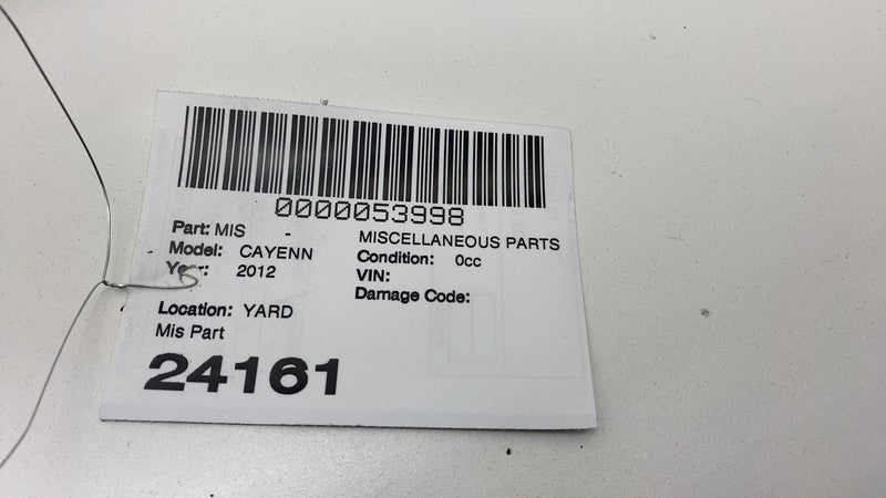 2011-2018 Porsche Cayenne Rear Trunk Liftgate Rubber Gasket Seal Weath