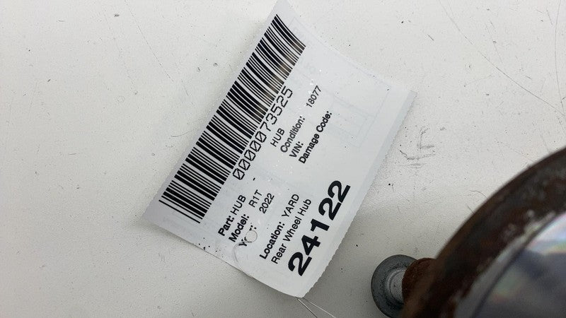 ⭕ 2022-2024 Rivian R1T R1S Rear Right or Left Wheel Hub Bearing OEM PT