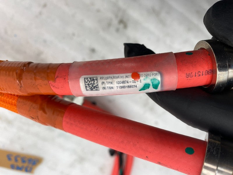 1004874 00 E ⭕ 12-15 Model S Rear Junction Box to Charge Port Wire Cable Harness 1004874-00-E