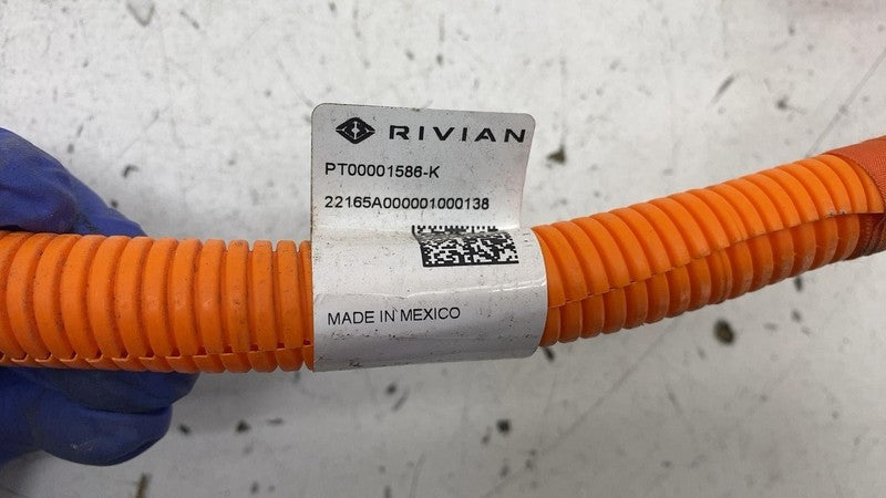 PT00001586 K 2022-2024 Rivian R1T R1S High Voltage Onboard Charger Power Wiring Harness Cable
