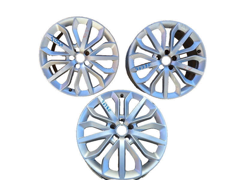 4G0601025E 2012 2013 2014 2015 Audi A6 Quattro S6 SET of 3 Wheel Rim 19" inch 8.5x19 Silver