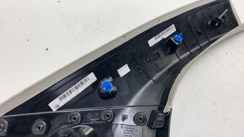 ⭕ 2018 BMW i3 I01 Front Left A-Pillar Upper Trim Cover Panel w/ Speaker Tweeter