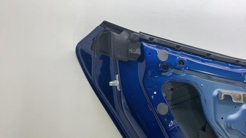 2012-2015 Tesla Model S MS Rear Driver Side Door Shell Panel Left LH Blue - PPSB