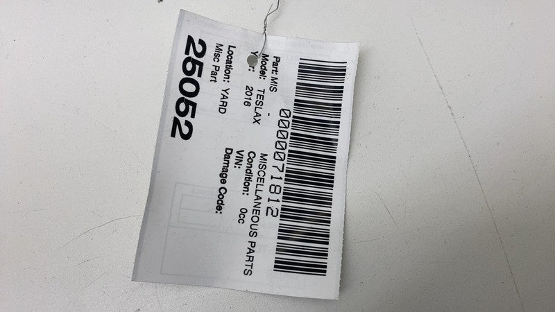 ⭕ 2016-2020 Model X Front Driver Side Door Decor Trim Ash Burl Left 10