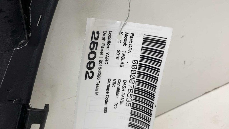 ⭕ 16-20 Tesla Model S Dashboard Instrument Panel Dash Top Pad Cover 10