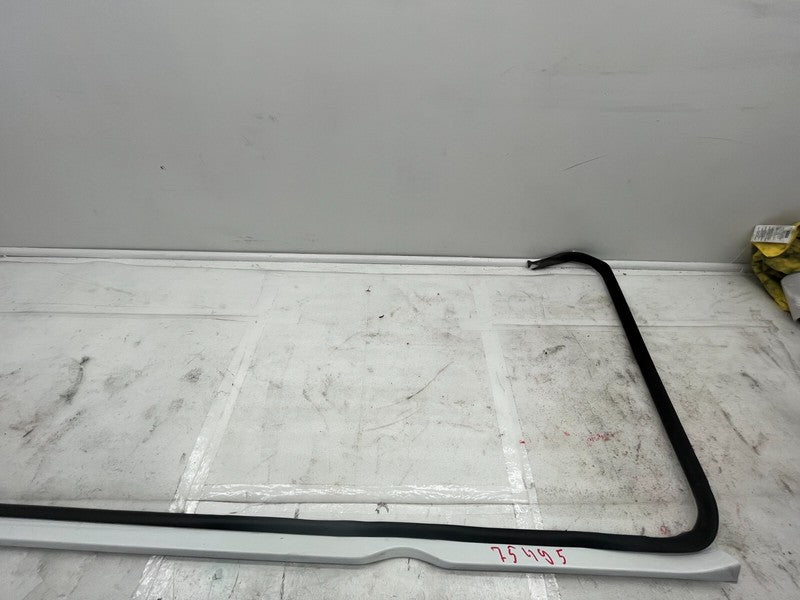 ⭕2012-2023 Tesla Model S MS Left Rocker Panel Scuff Plate Molding w/ Rubber Seal