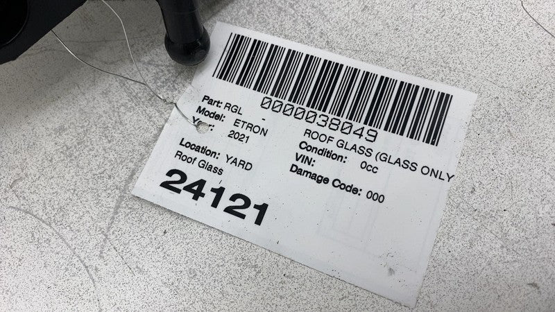 83A 877 041 A 19-23 Audi E-Tron Quattro Roof Panoramic Sunroof Moonroof Glass Panel 83A877041A