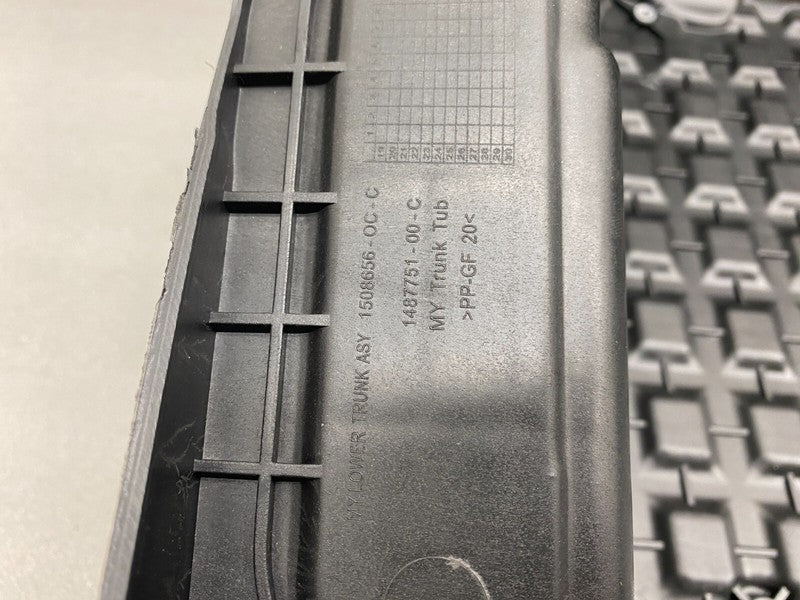 1508656 00 C ⭕ 2020-2023 Tesla Model Y Rear Trunk Tub Cargo Storage Compartment 1508656-00-C