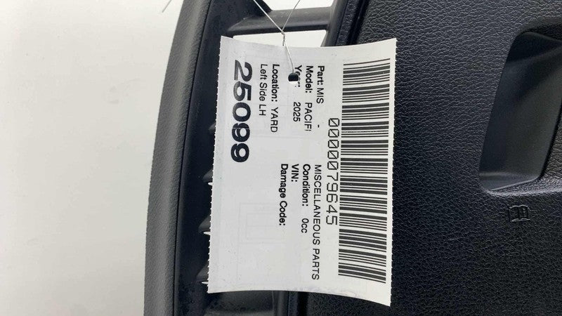 7EJ23DX9AA ⭕ 17-25 Chrysler Pacifica Rear Driver Side Trunk Quarter Trim Cover Panel Left