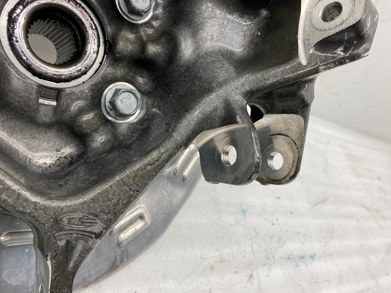102741100D 16-20 Model X Rear Left Spindle Knuckle w/ Wheel Hub & Dust Shield 1027411-00-D
