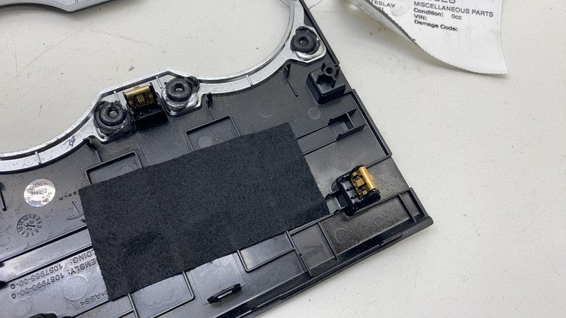 ⭕ 17-23 Tesla Model 3 Y Center Console Cup Holder Bezel Trim Cover 108