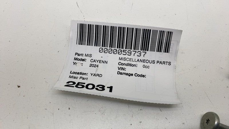 9Y0 419 091 JC ⭕ 2024 Porsche Cayenne Front Steering Wheel Retainer Bracket Plate 9Y0419091JC