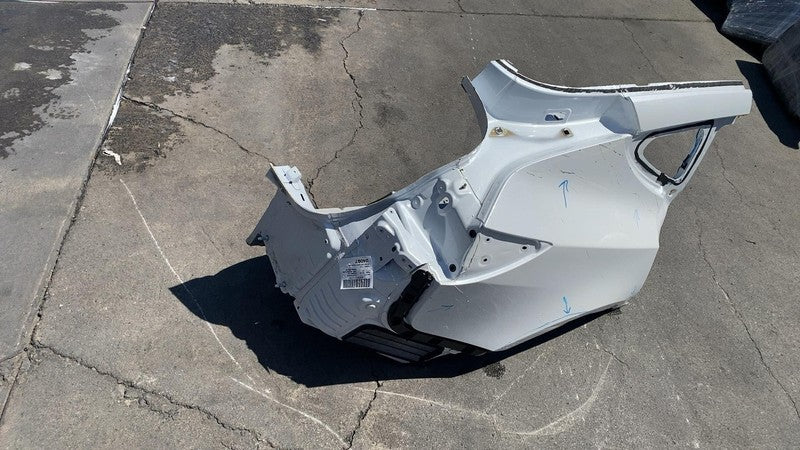 ⭕ 21-23 Tesla Model 3 Rear Right Quarter Panel Structural Frame Cut White PPSW