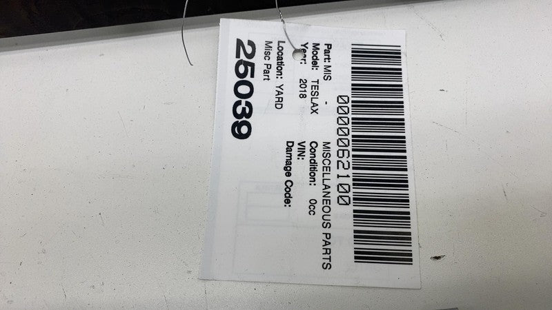 1036081-09-B ⭕ 2016-2020 Tesla Model X Rear Left & Right Door Decor Trim Molding 1036081-09-B