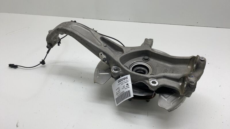 104431100E 17-23 Model 3 Front Left Spindle Knuckle + Wheel Hub & Dust Shield 1044311-00-E