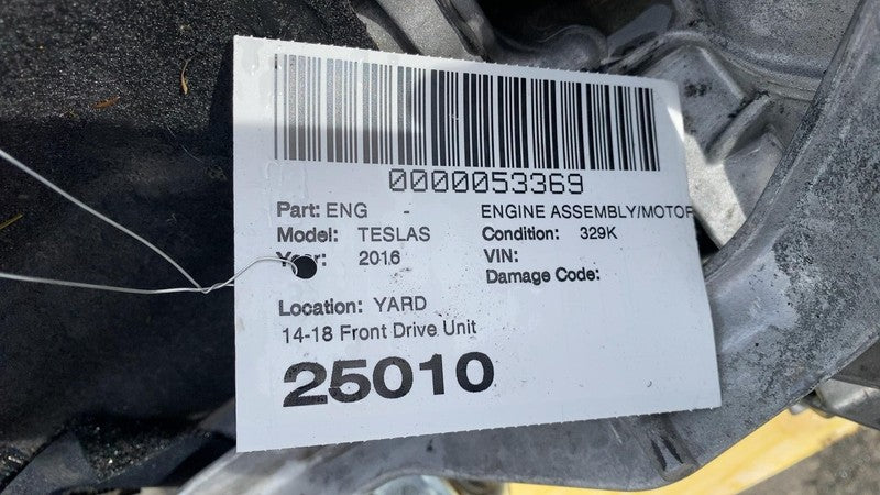 2014-2018 Tesla Model S X Electric Engine Motor Front Small Drive Unit