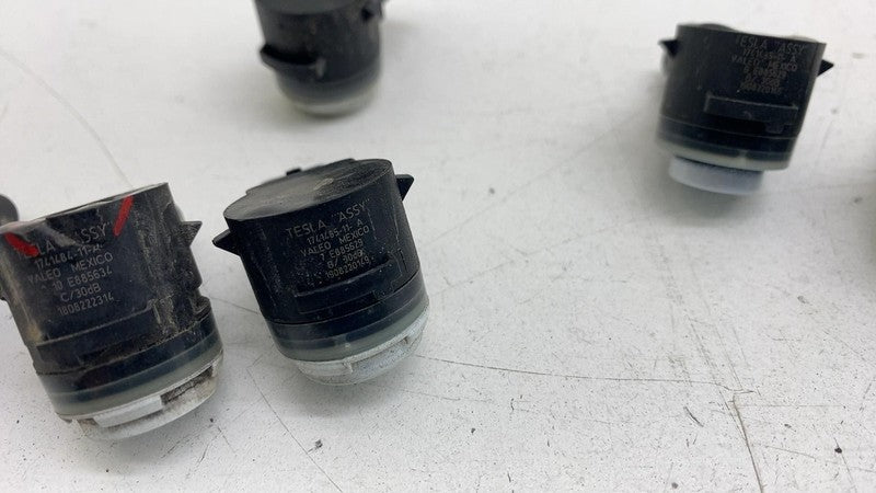 ⭕ 21-23 Model 3 SET x6 Park Assist Sensor White PPSW 1741484-11-A / 17