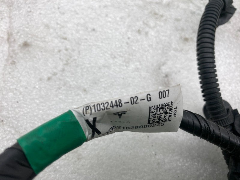 103244802G ⭕ 16-20 Tesla Model X Rear Subframe Wiring Harness Cable Wire Loom 1032448-02-G